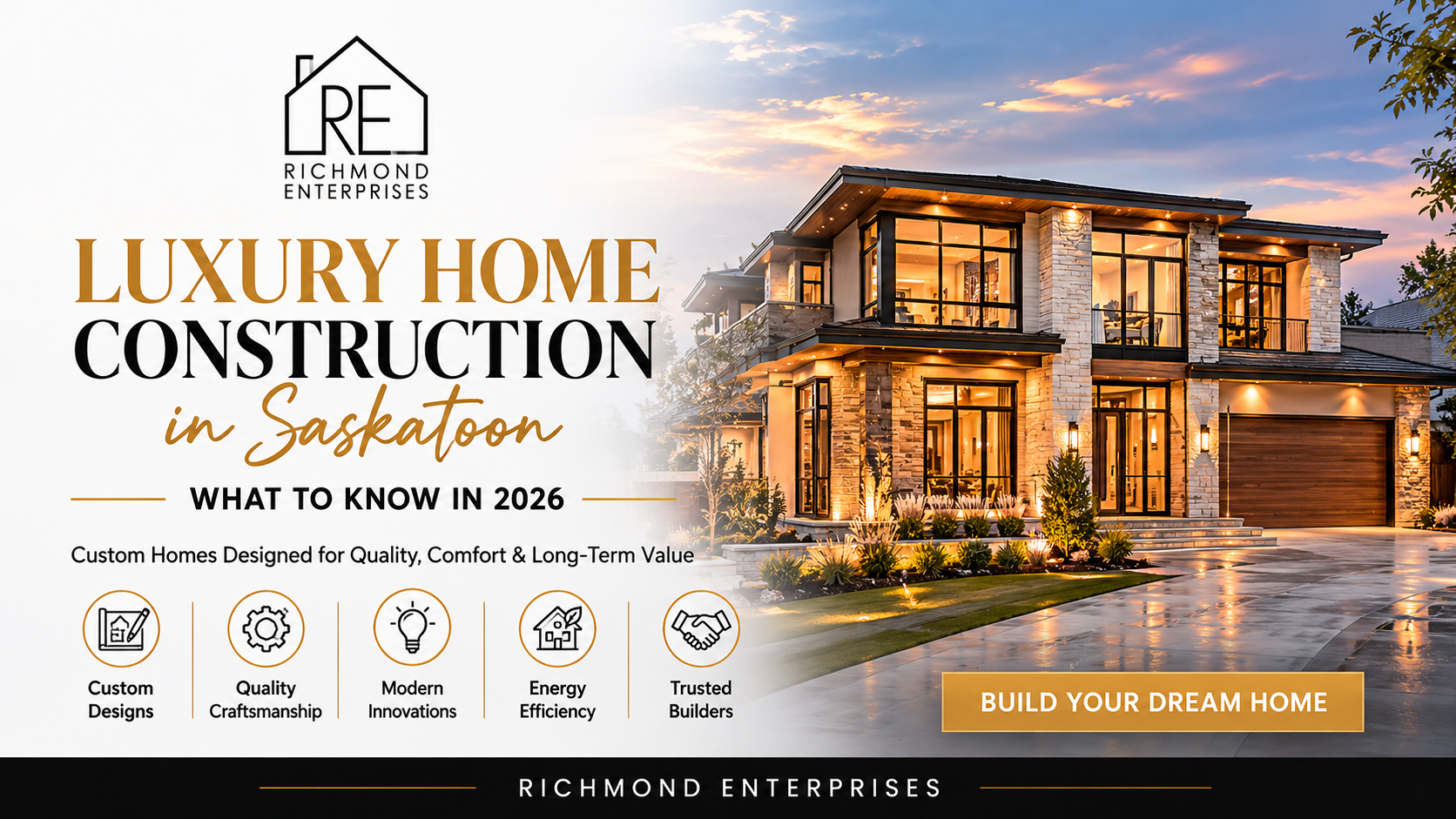 Luxury Home Construction in Saskatoon